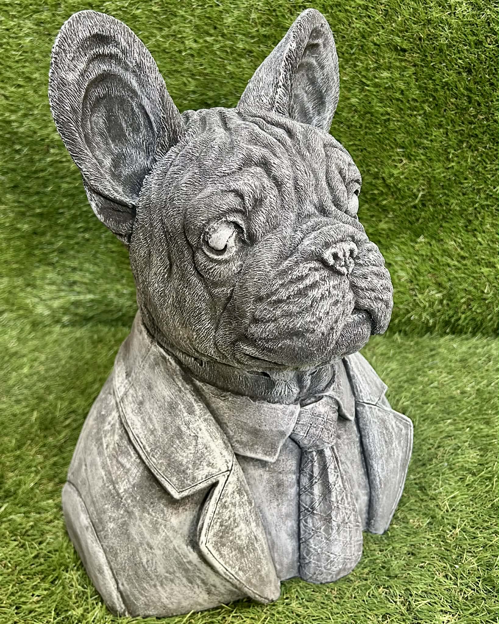 Large French Bulldog Bust