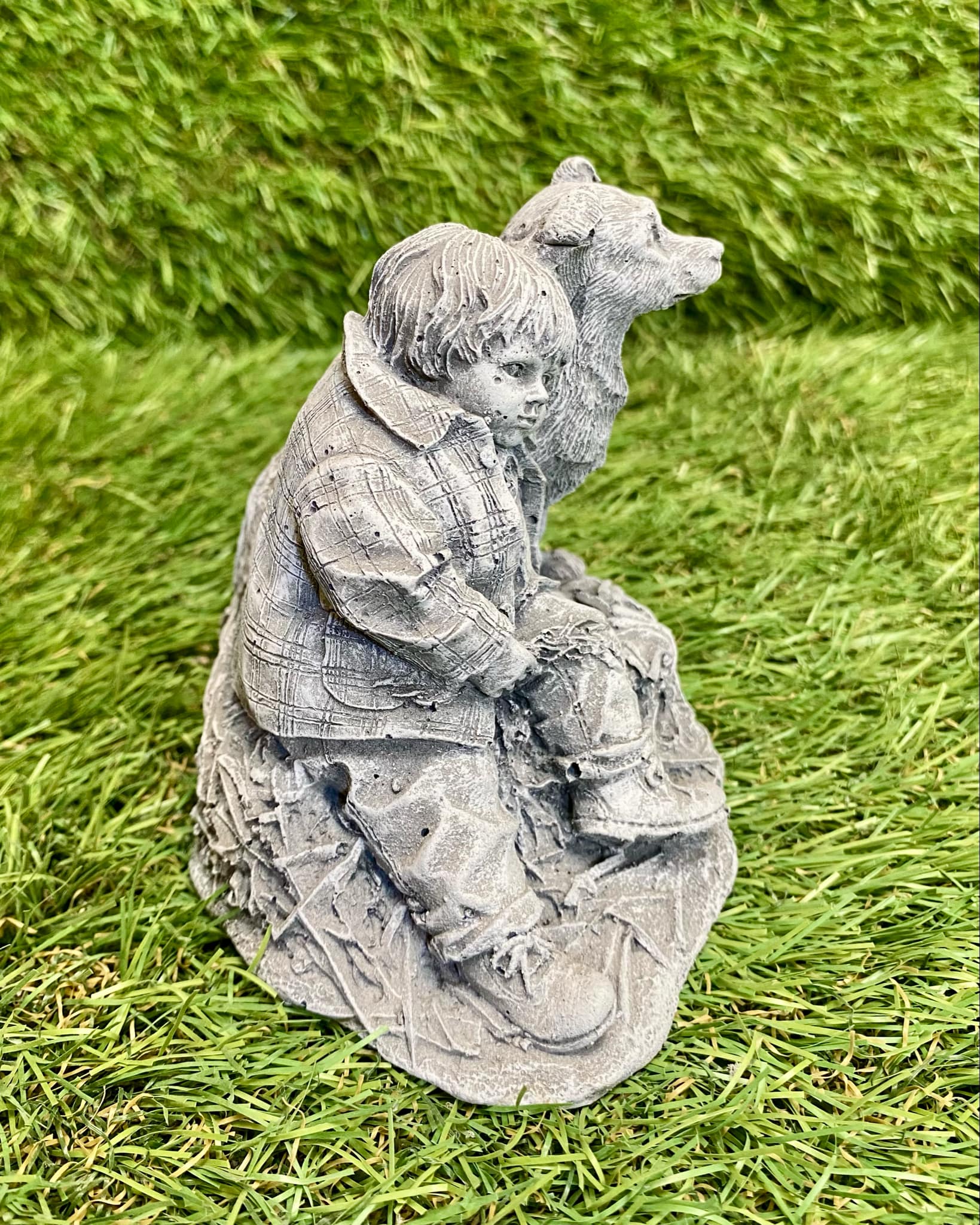 Small Boy & Dog