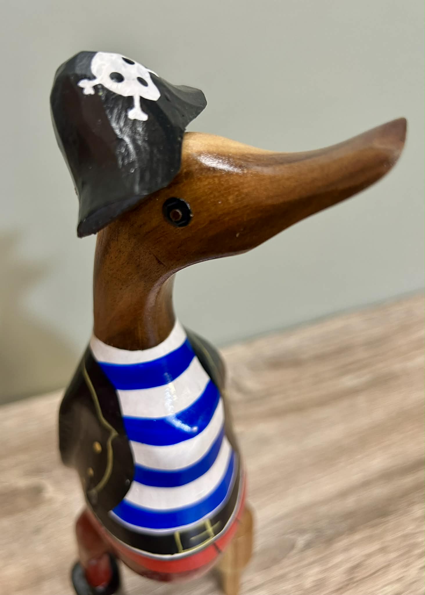 Wooden Duck Pirate