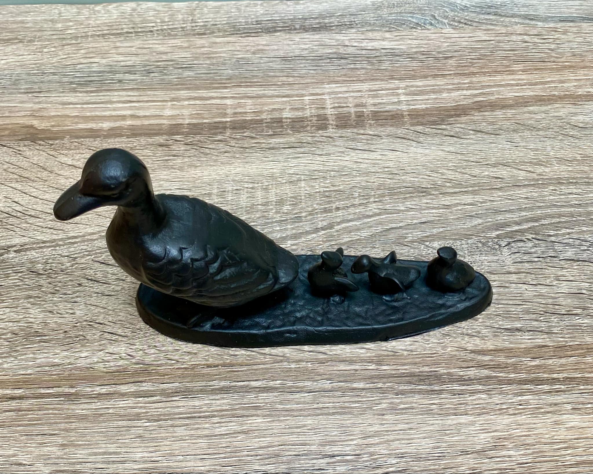 Metal Duck Family