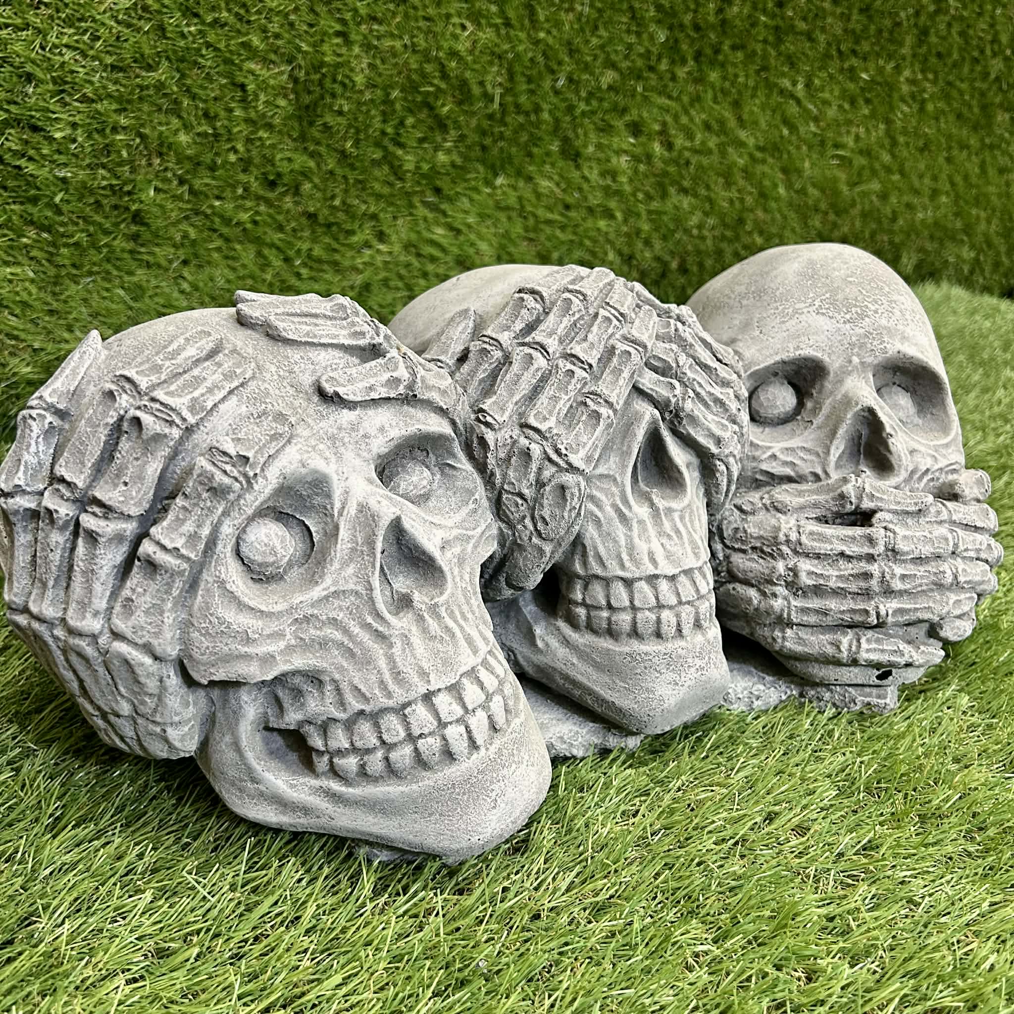 Three Skulls (Hear See Speak)