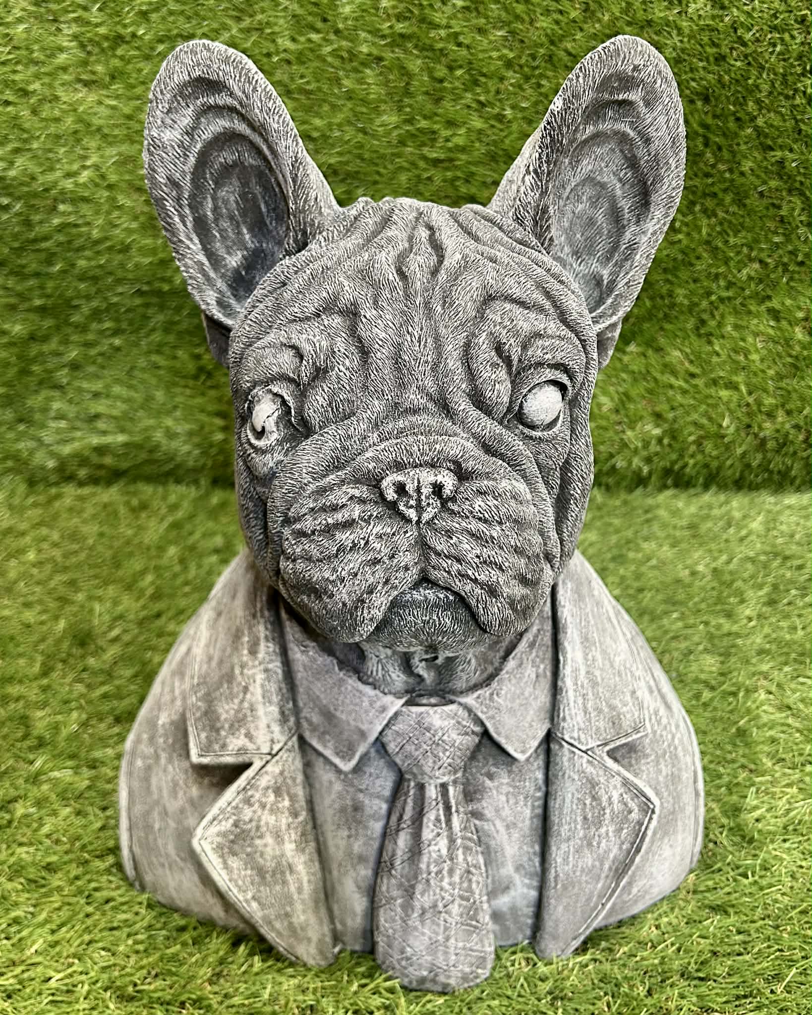 Large French Bulldog Bust
