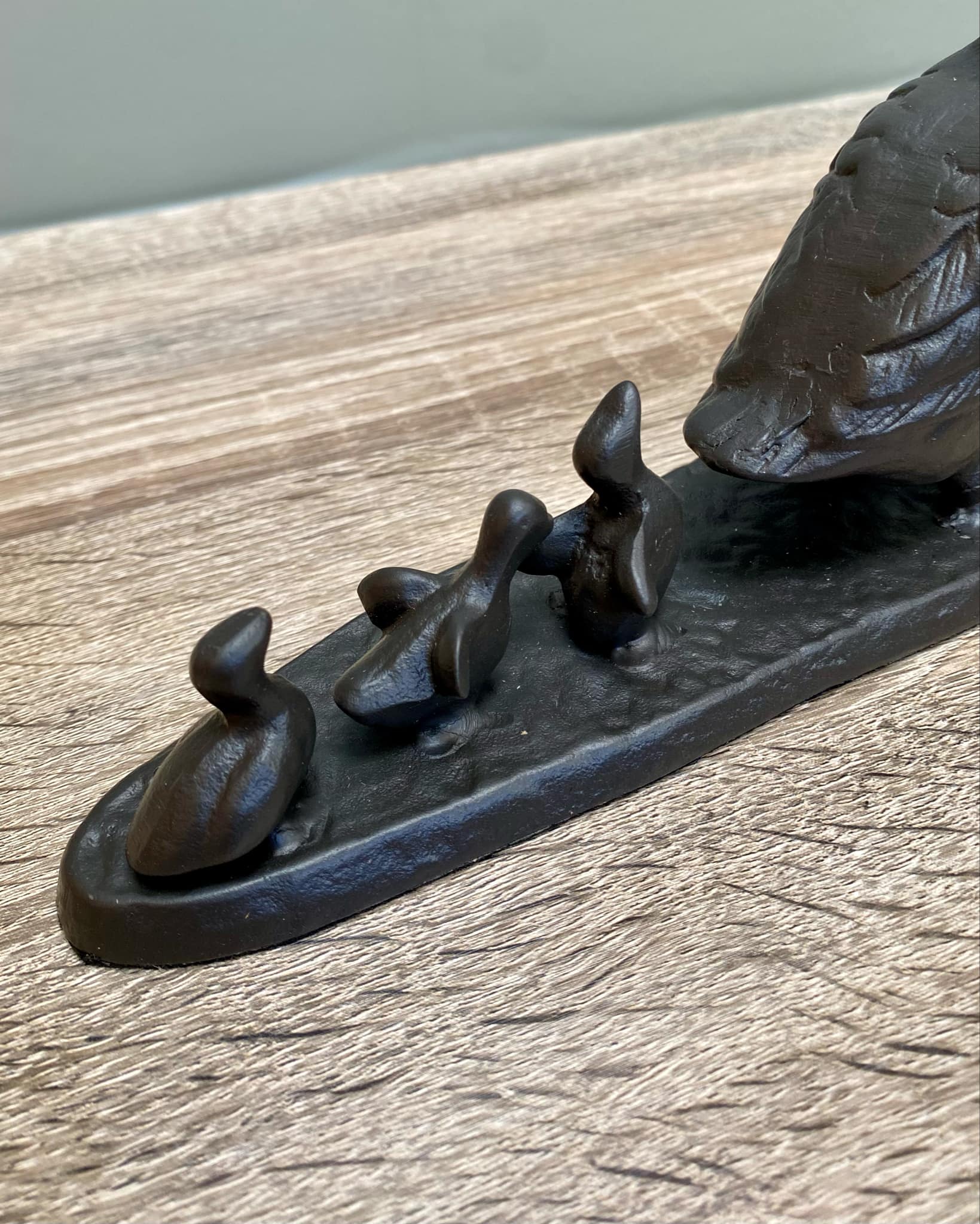 Metal Duck Family