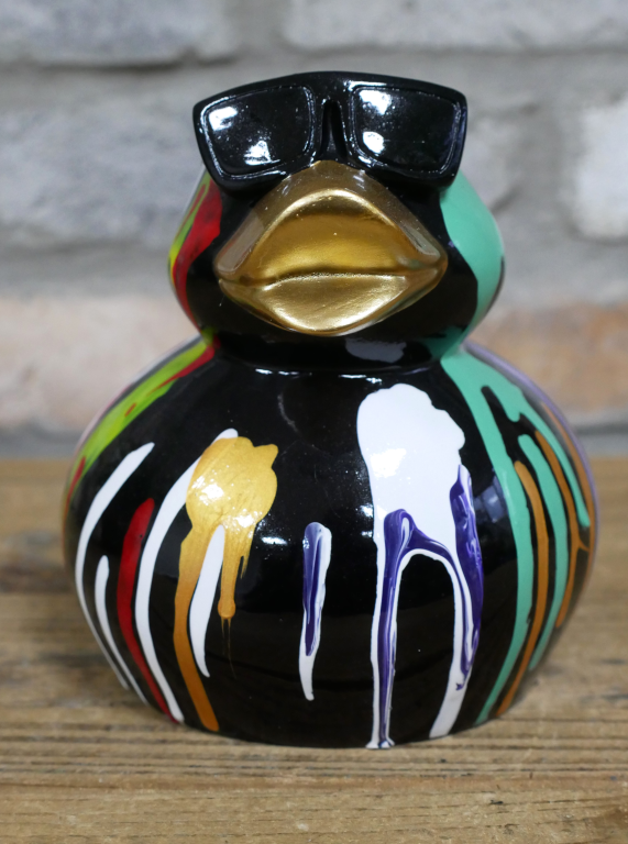 Small Multi Coloured Cool Duck