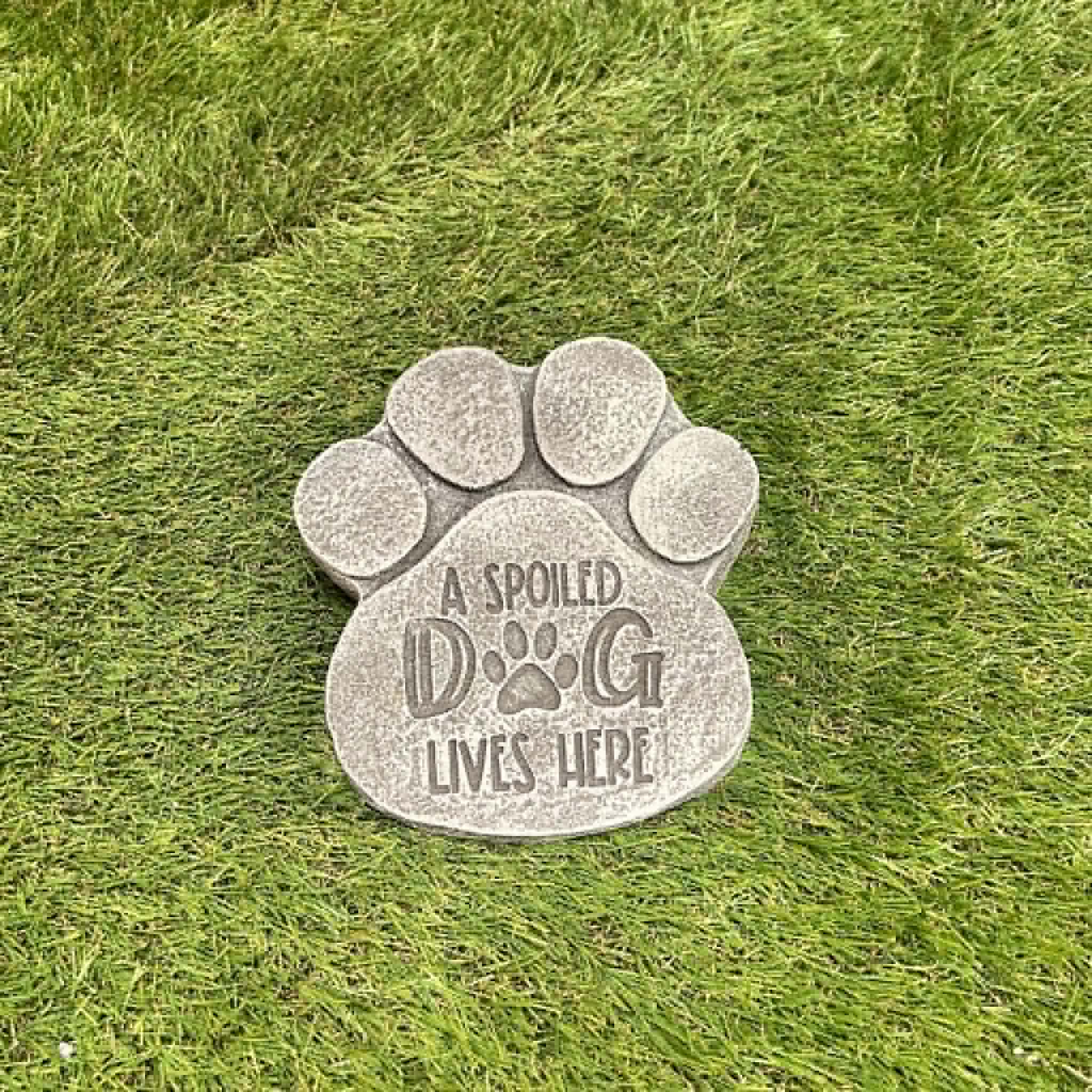 Paw Sign A Spoiled Dog Lives Here