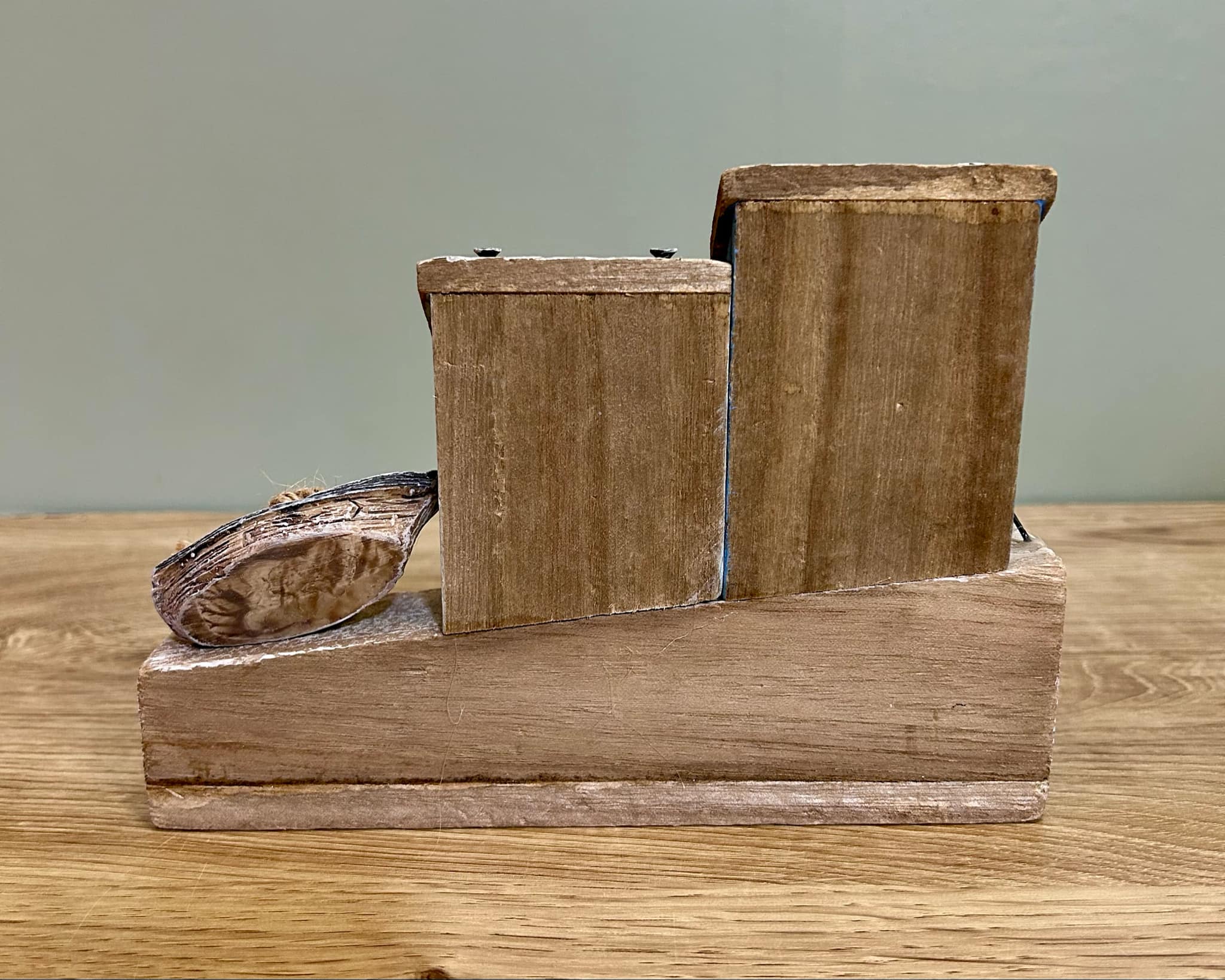 Wooden Coastal Scene