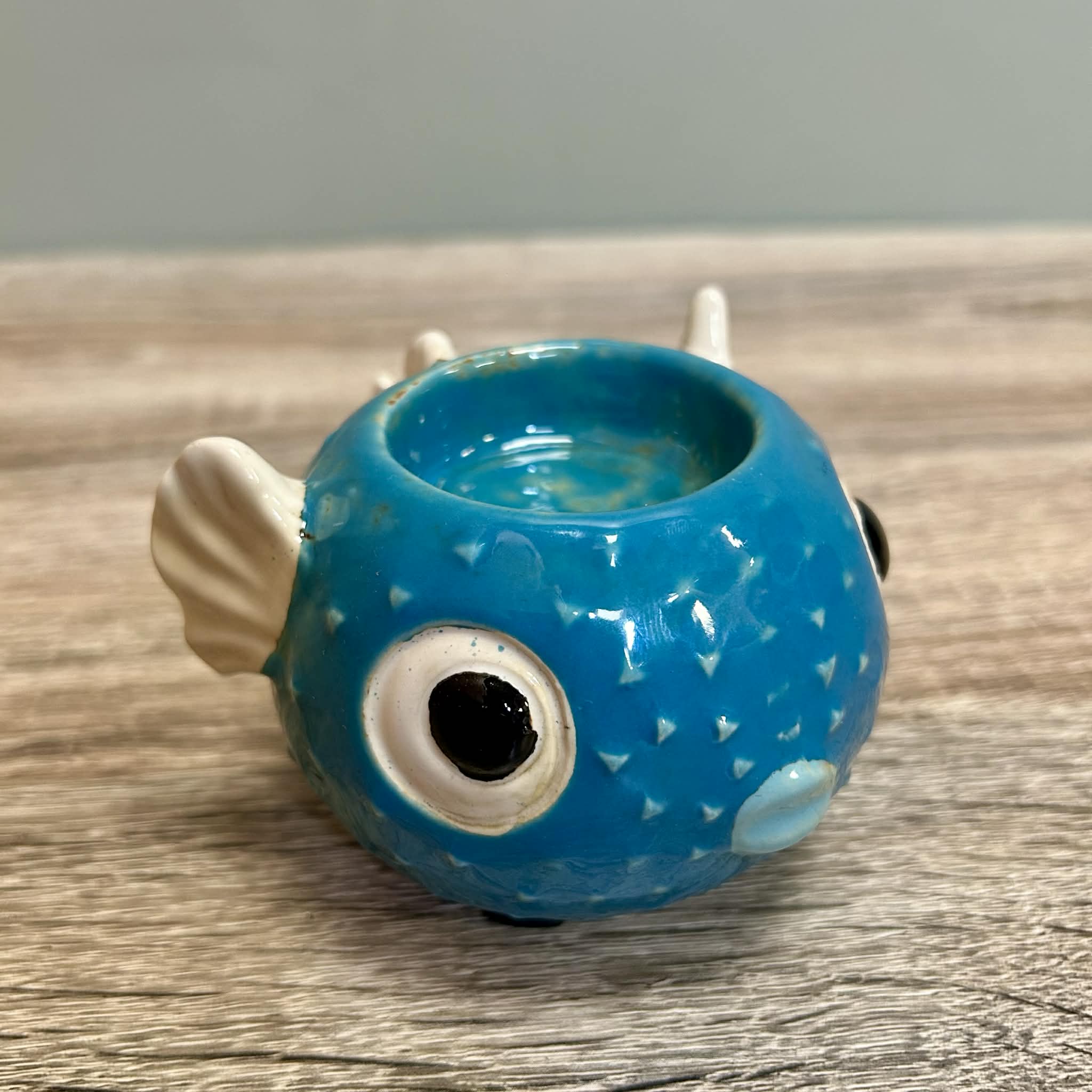 Small Pufferfish Tealight Holder