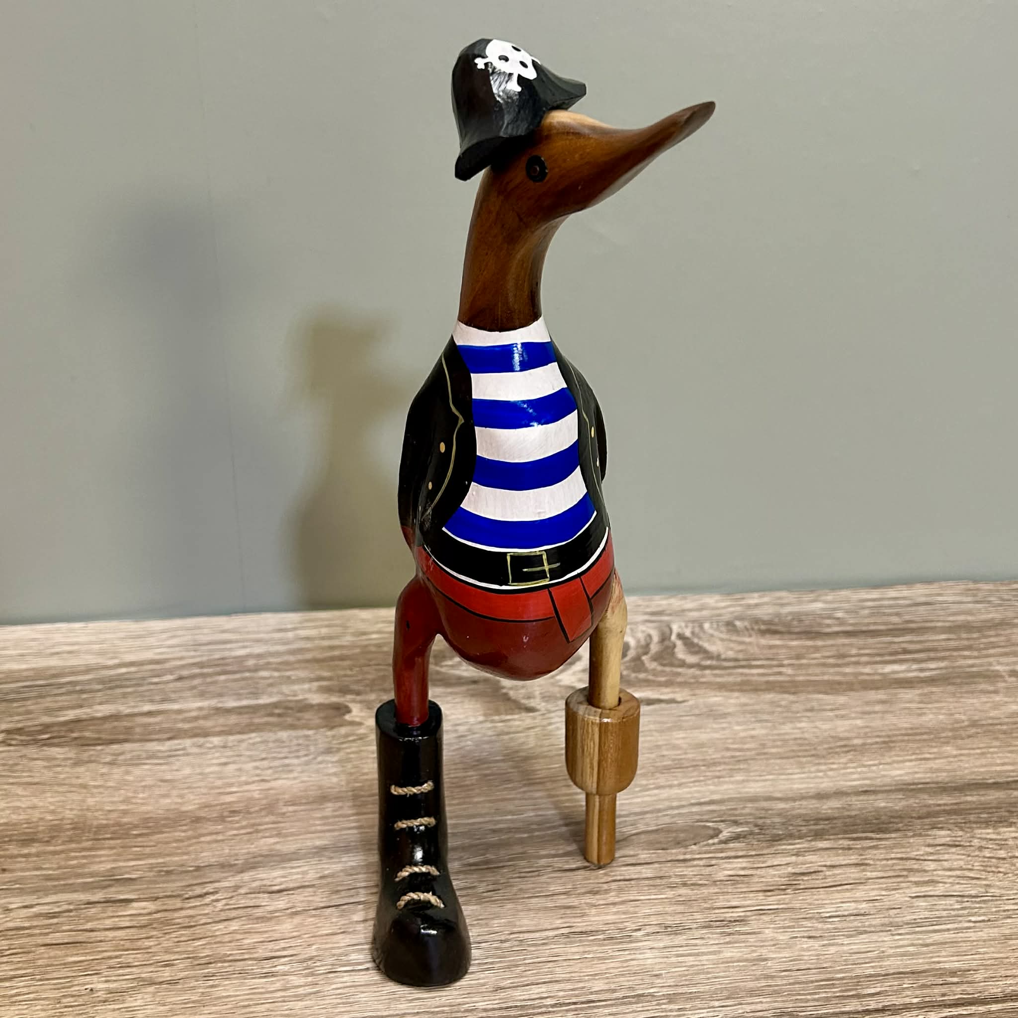 Wooden Duck Pirate