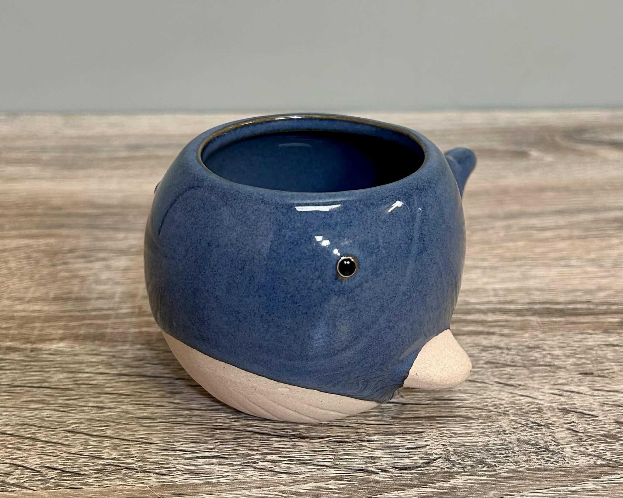 Ceramic Small Whale Planter