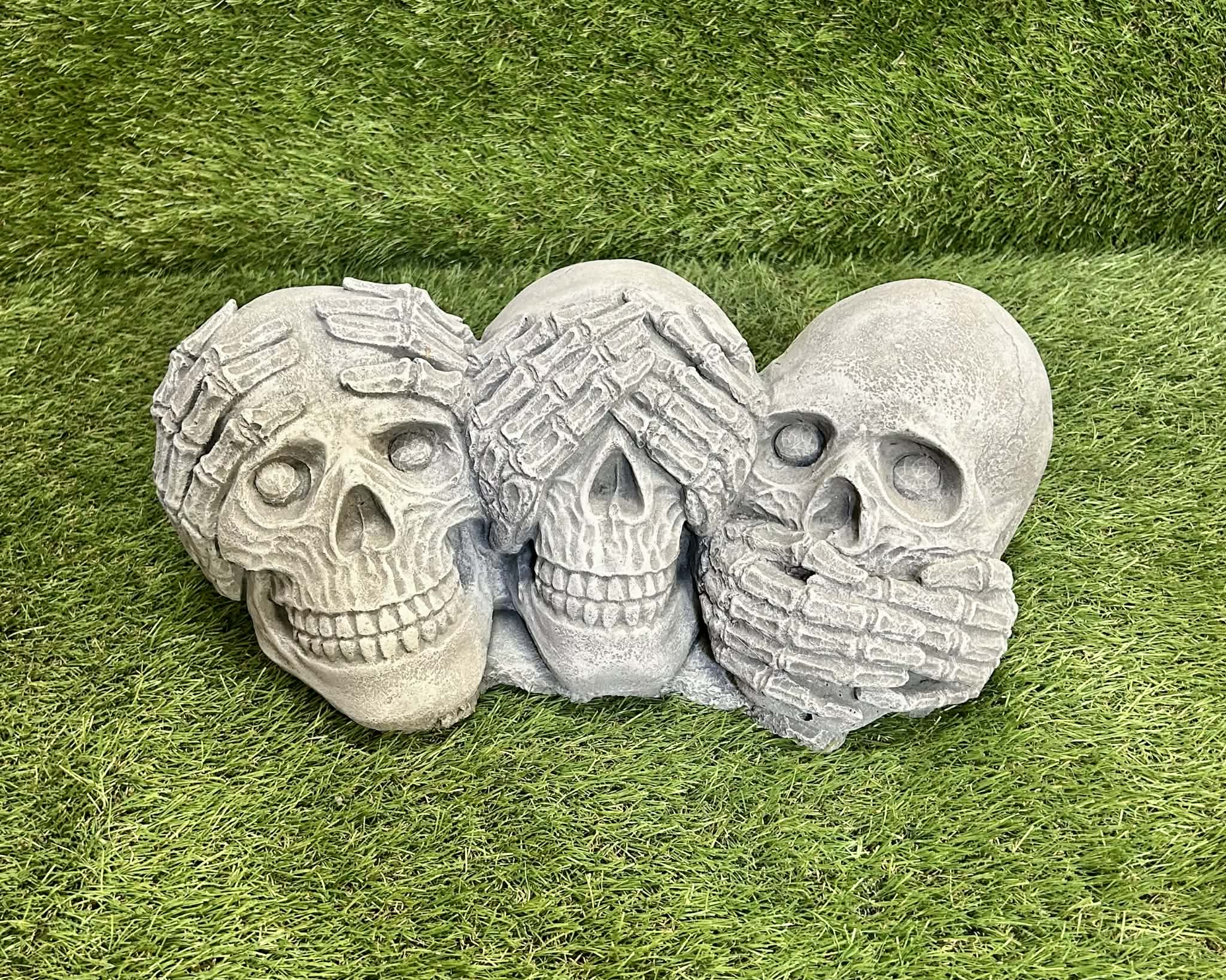 Three Skulls (Hear See Speak)