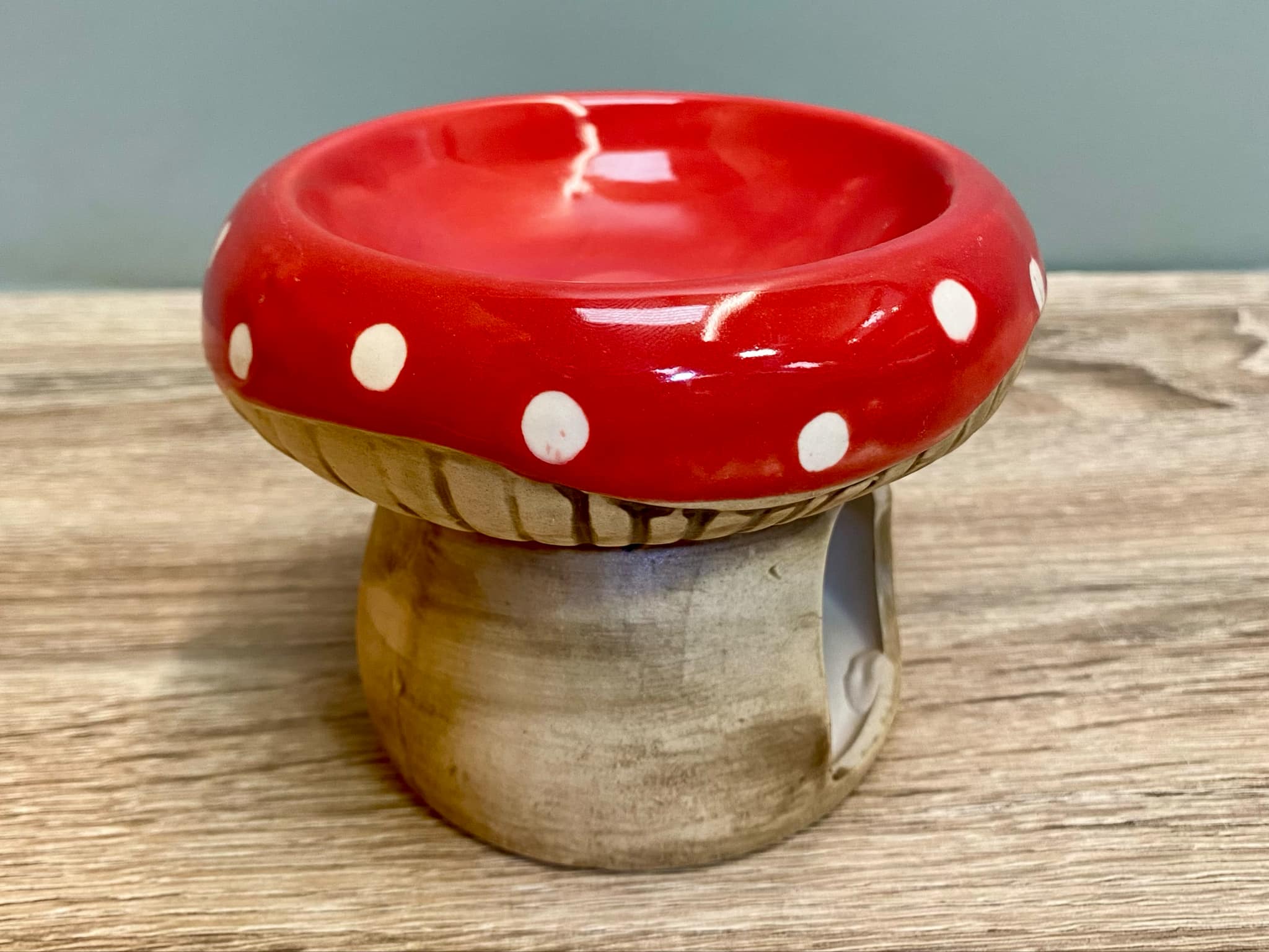 Ceramic Toadstool Wax Melt Burner
