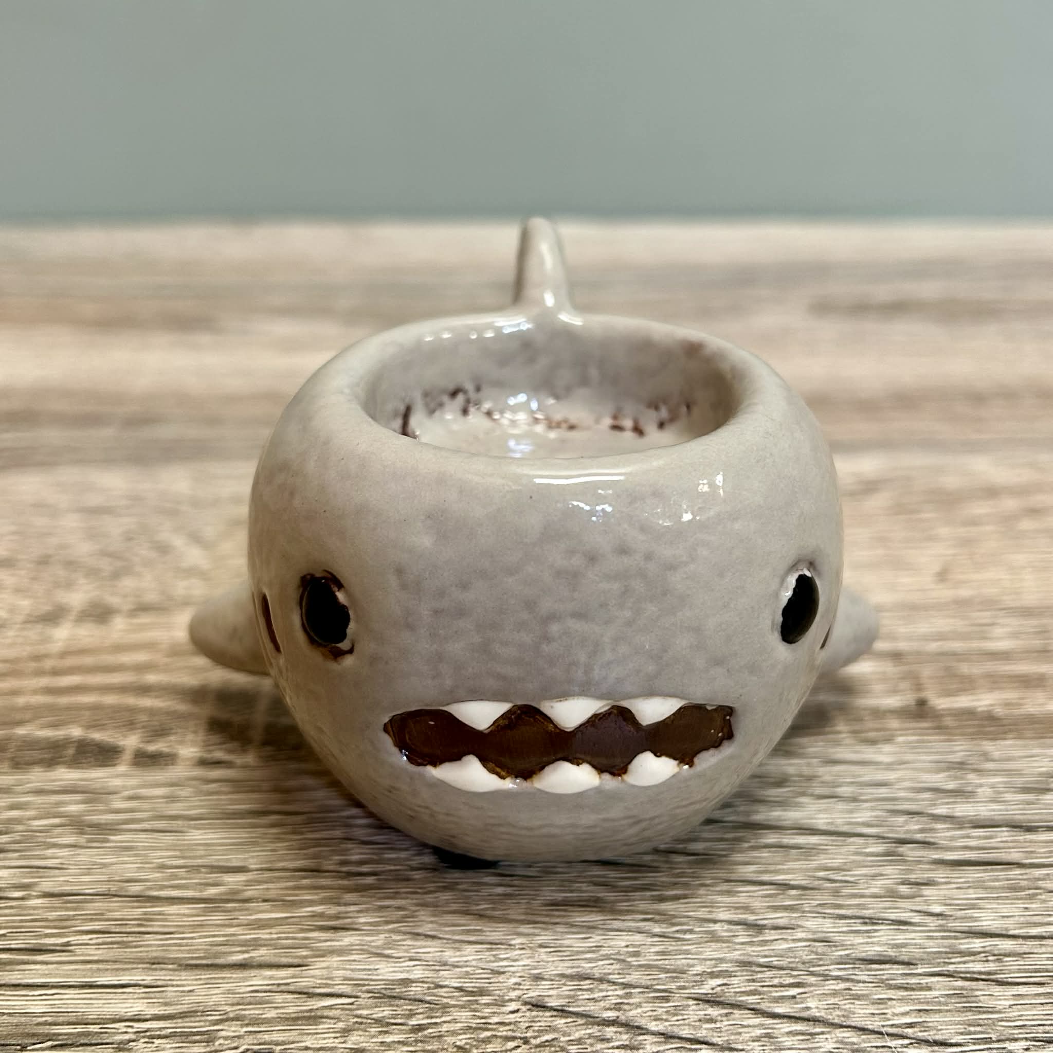 Small Shark Tealight Holder