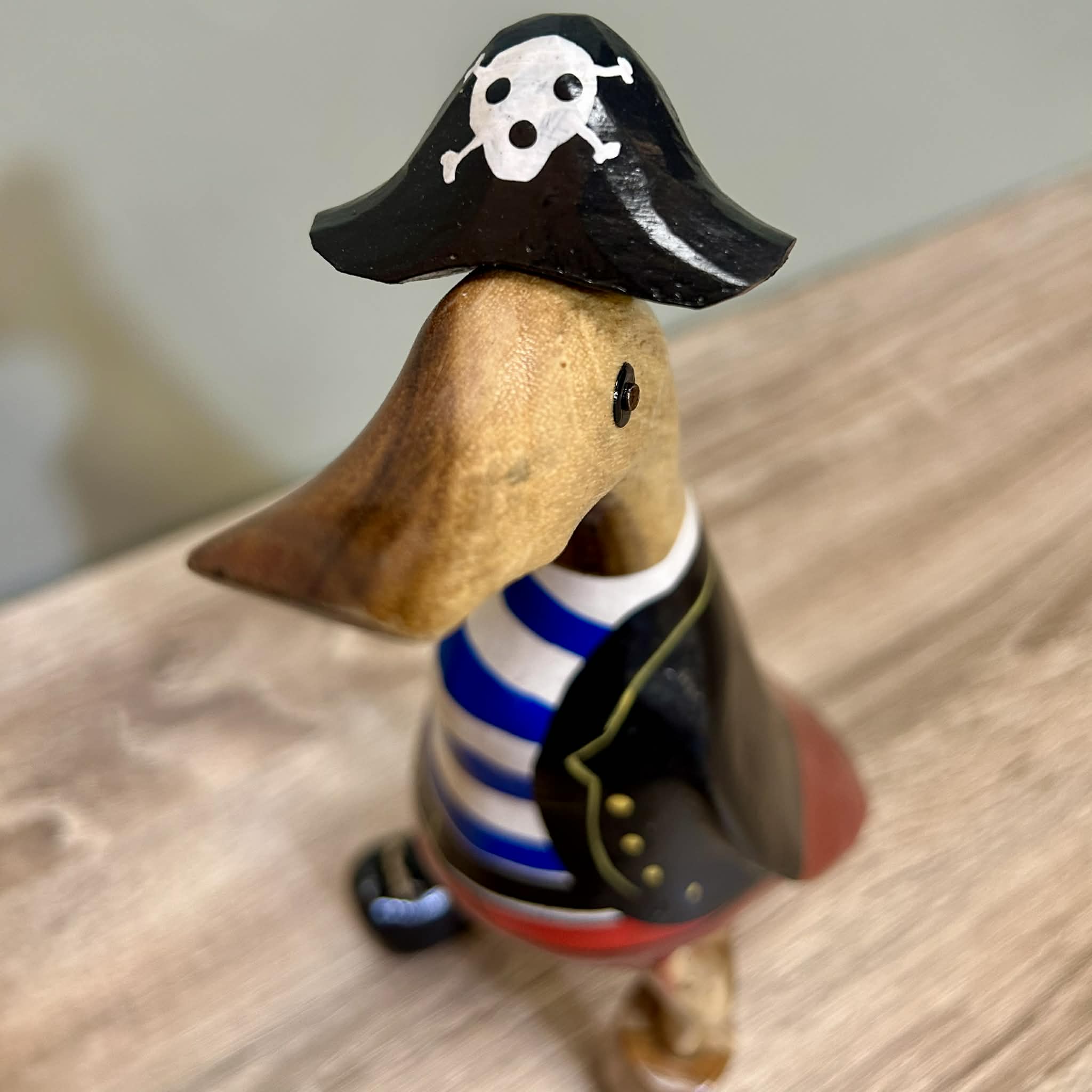 Wooden Duck Pirate