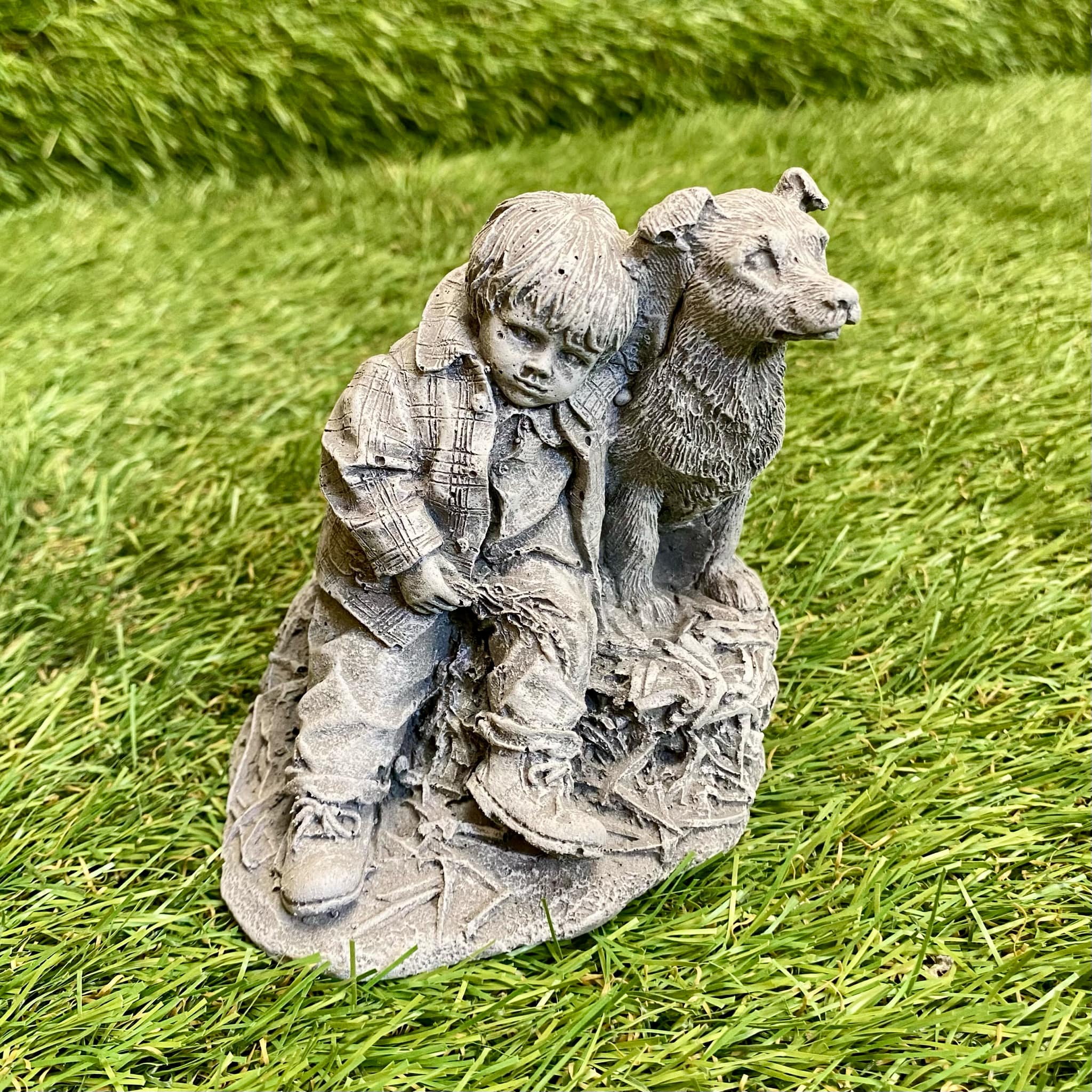 Small Boy & Dog