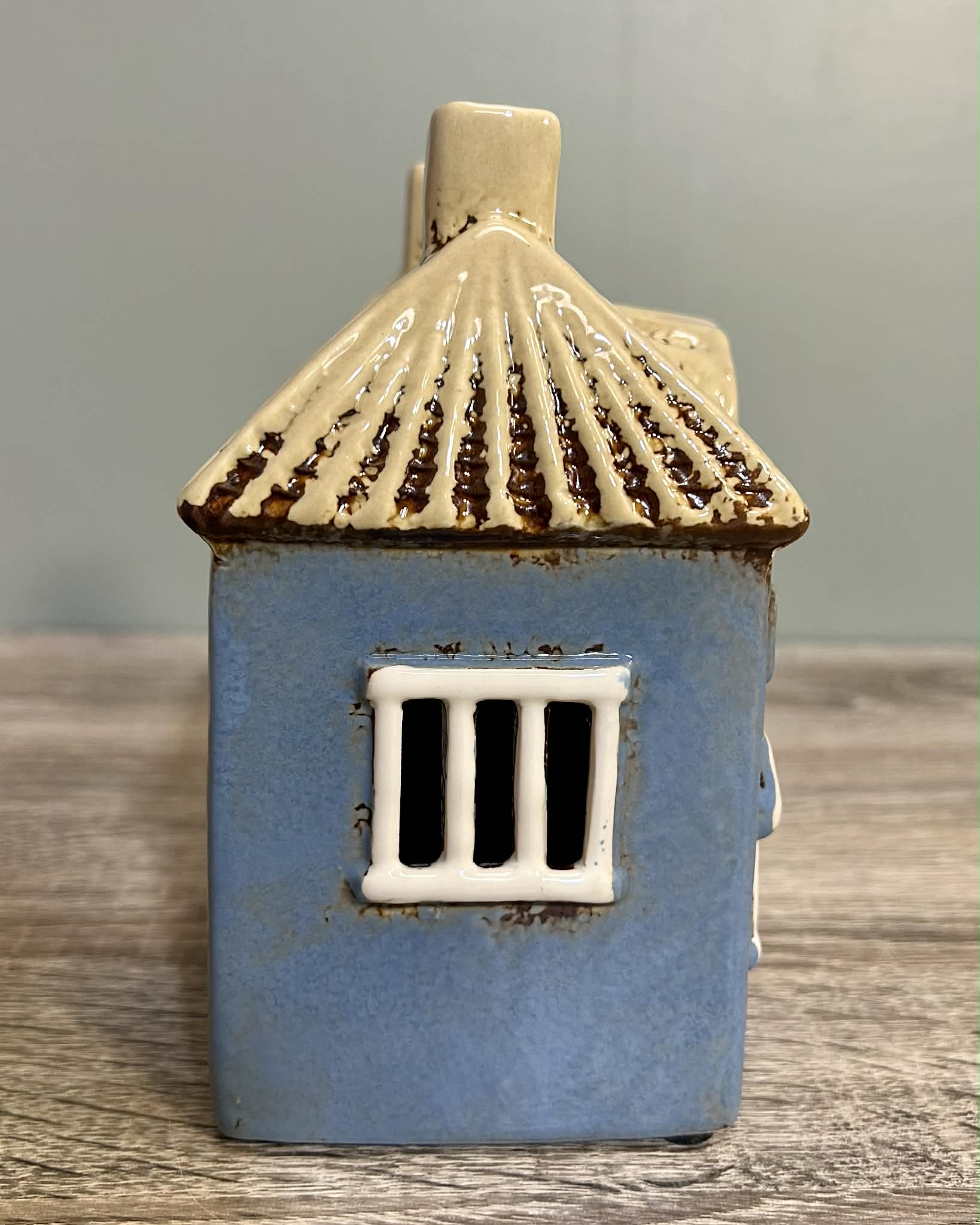 Ceramic Tealight Fish And Chip Shop