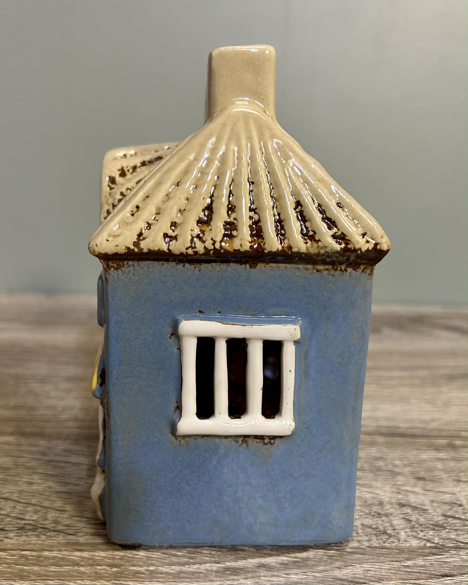 Ceramic Tealight Fish And Chip Shop