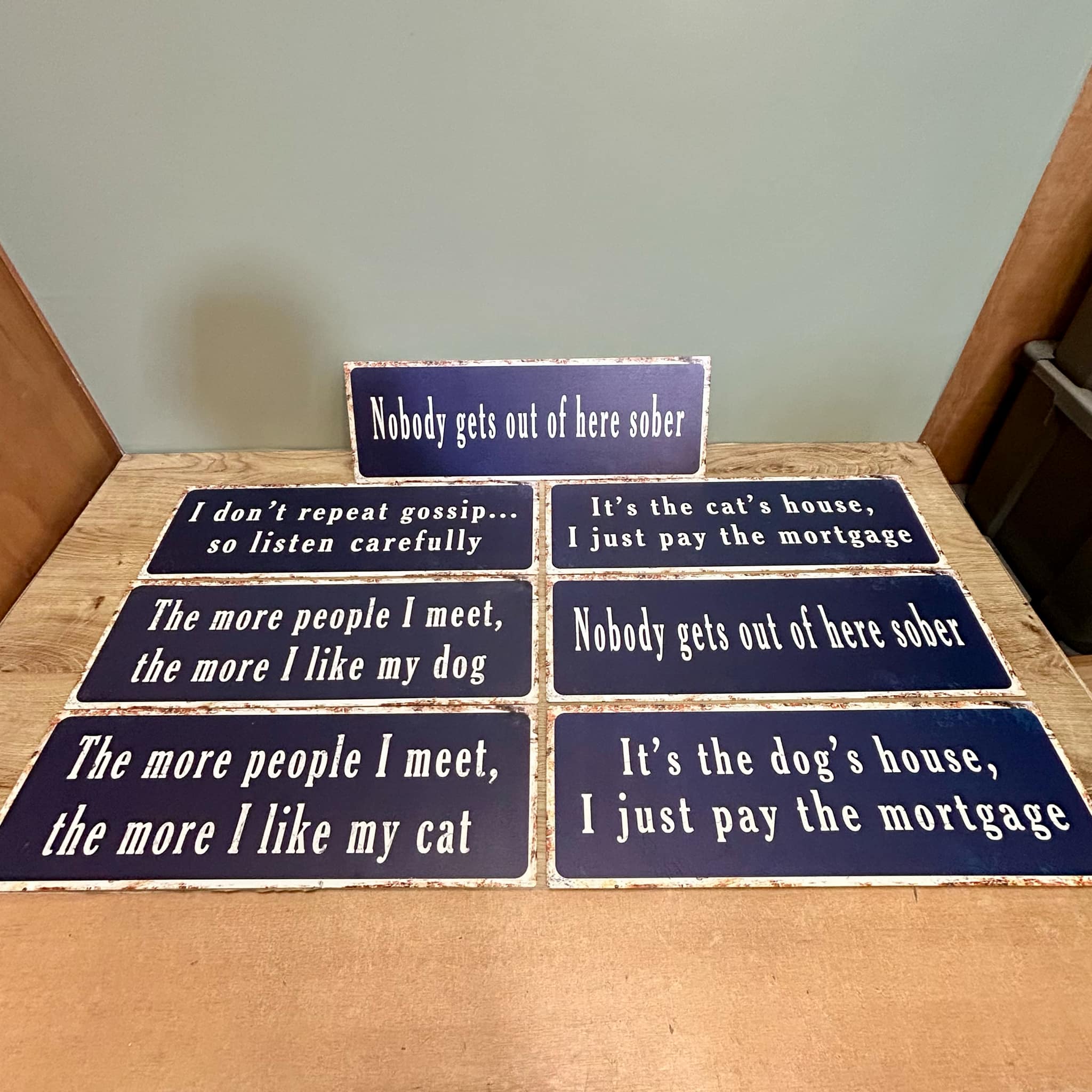 Hilarious Signs - Variations