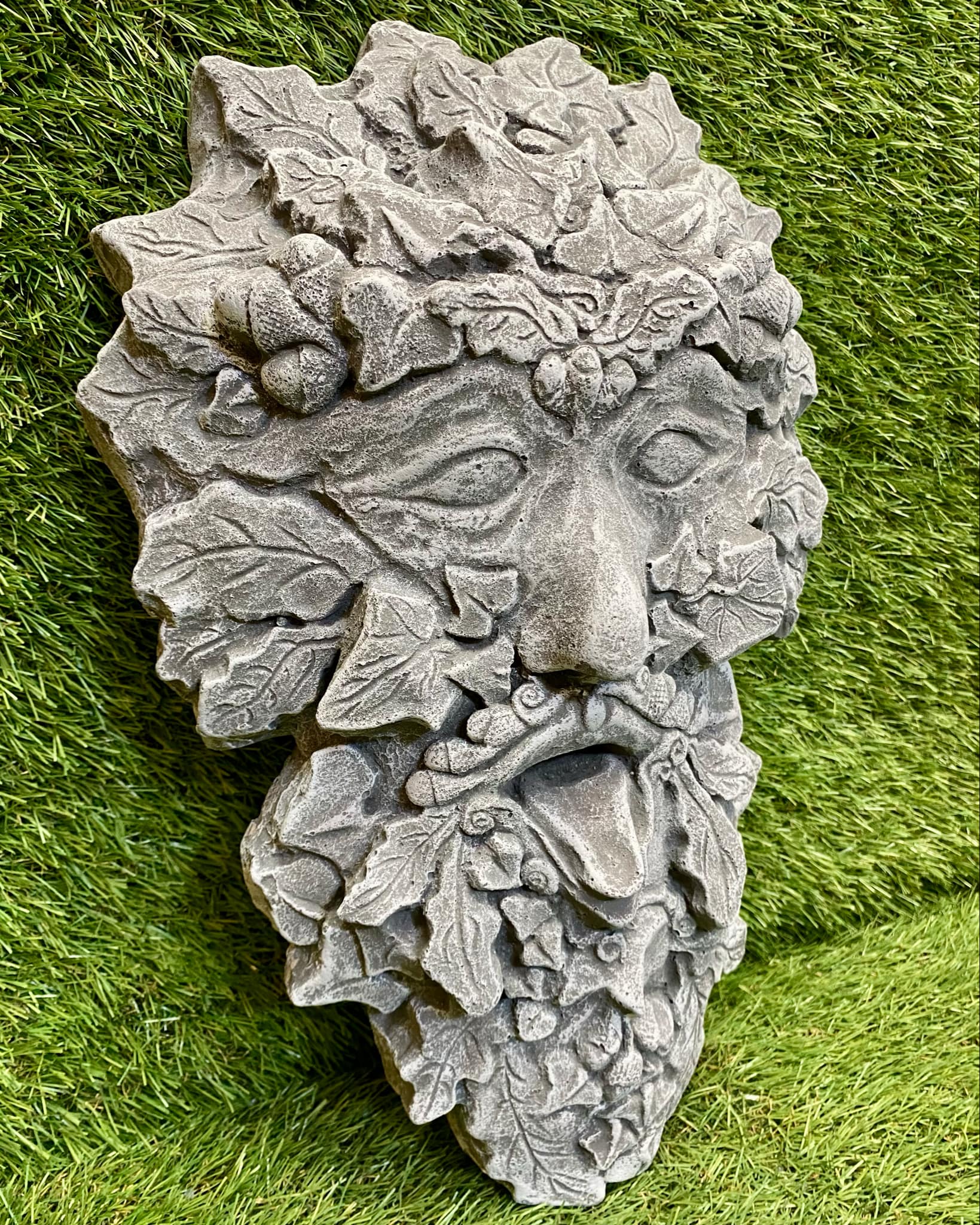 Green Leaf Man Plaque