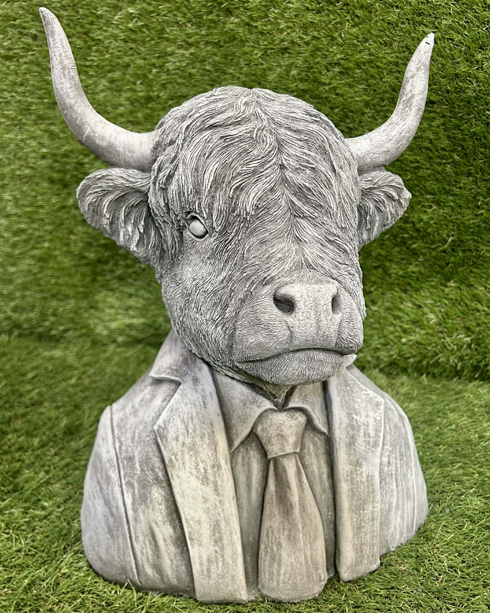 Large Highland Cow Bust