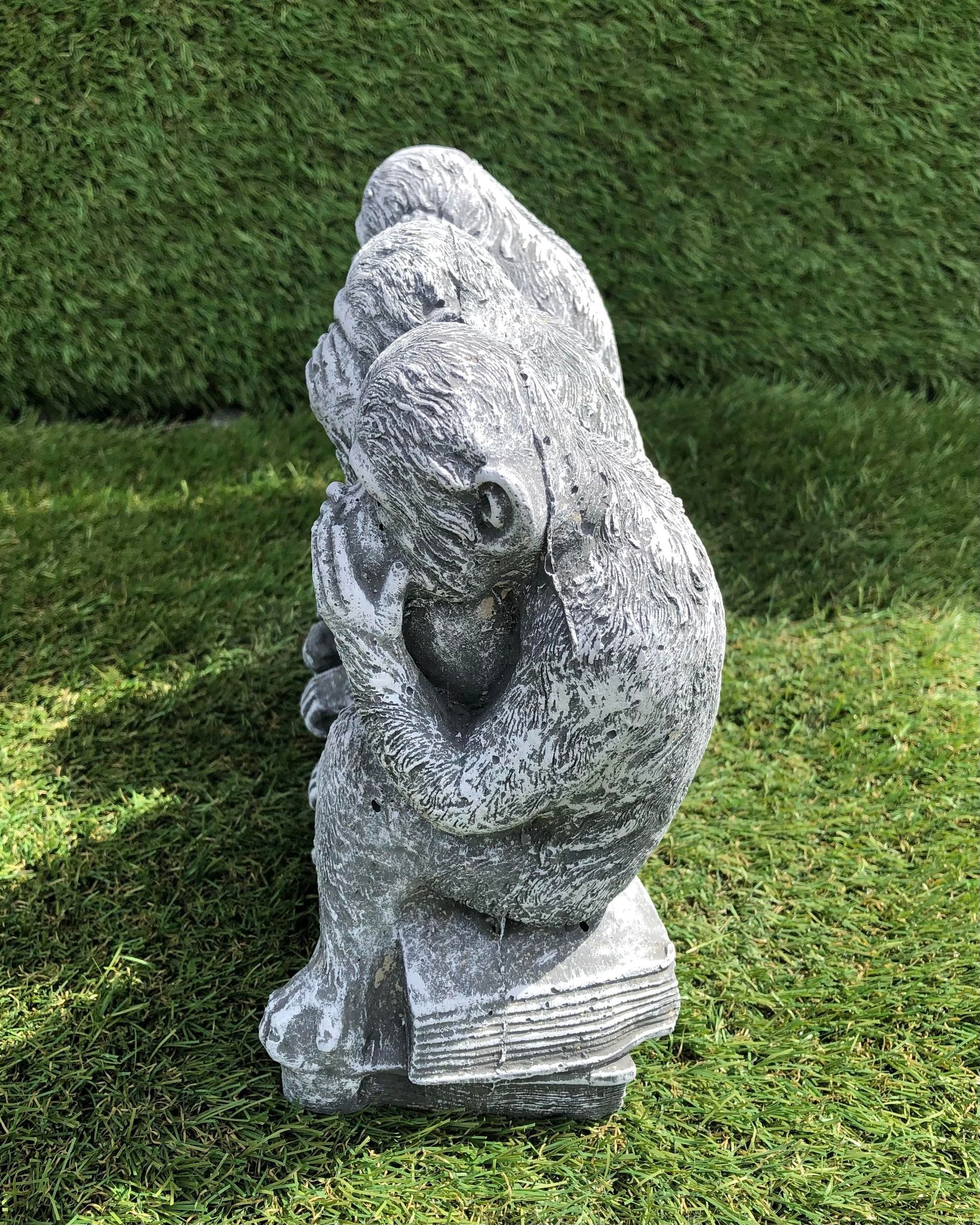 Monkeys (Hear, See, Speak No Evil) On A Book