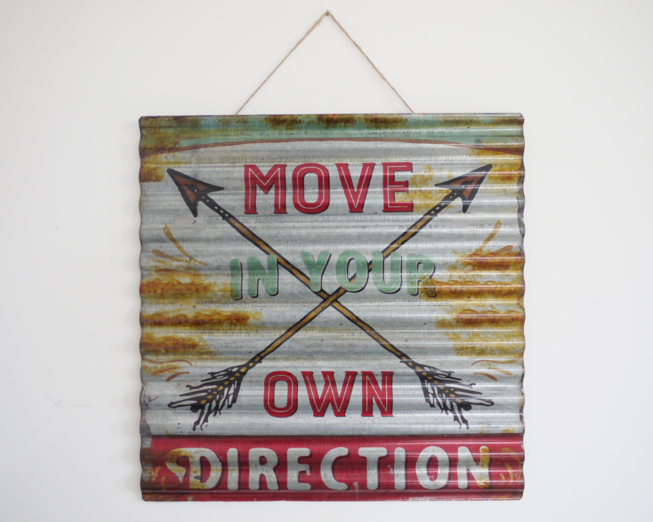 Corrugated Sign (Own Direction)