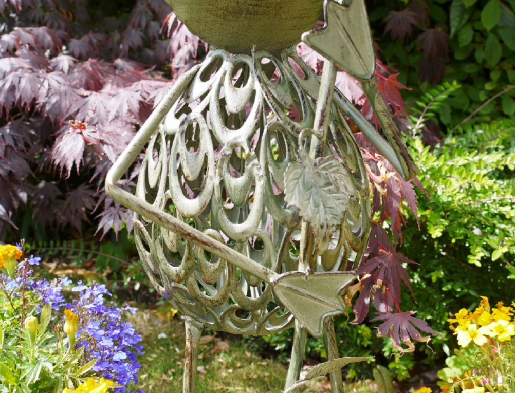 Frog Bird Bath / Feeder